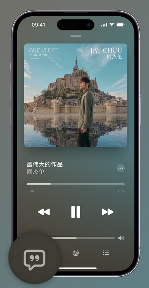 濮阳iphone维修分享如何在iPhone上使用Apple Music全新唱歌功能 