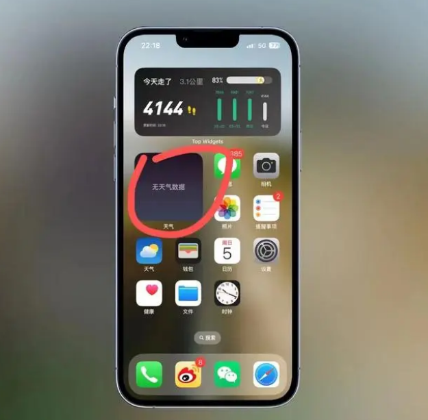 濮阳苹果手机维修分享:iOS16主屏幕天气小组件无法正常工作怎么办？ 