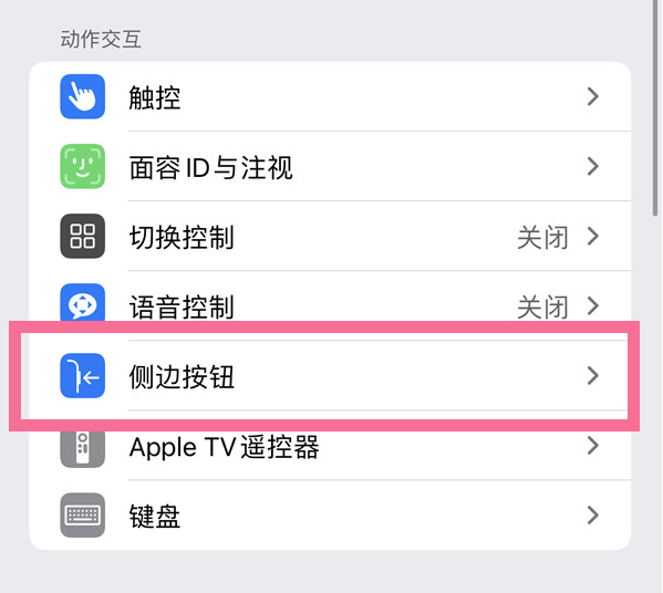 濮阳苹果14维修店分享iPhone14 Plus侧键双击下载功能关闭方法 