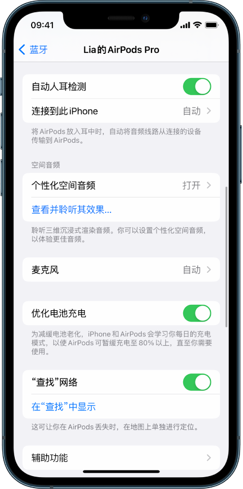 濮阳苹果手机维修分享如何通过 iPhone “查找”功能定位 AirPods 