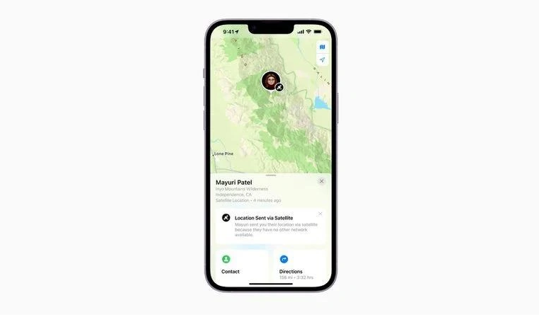 濮阳苹果14维修分享iPhone14系列中 FindMy功能通过卫星分享位置方法教程 